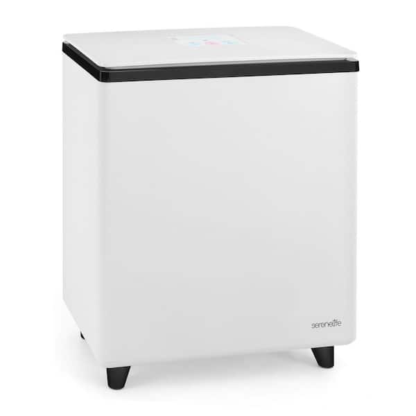 Electric Towel Warmer with WiFi-Single Touch, Holds 2pcs. Large Bath Towels, Black, 20L Capacity-SLTLR560W