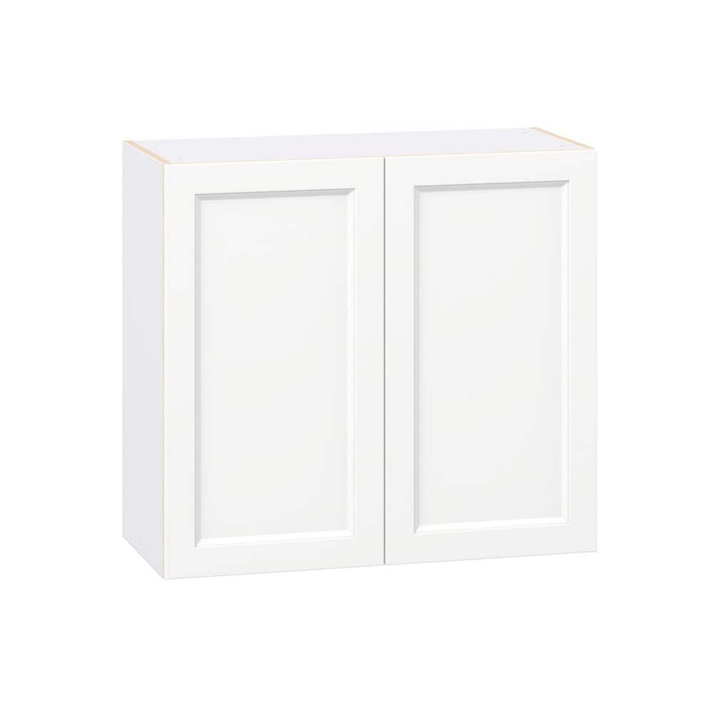 Laramie 33 in. W x 14 in. D x 30 in. H Assembled Wall Kitchen Cabinet in Painted Bright White price history on PriceWatchPro