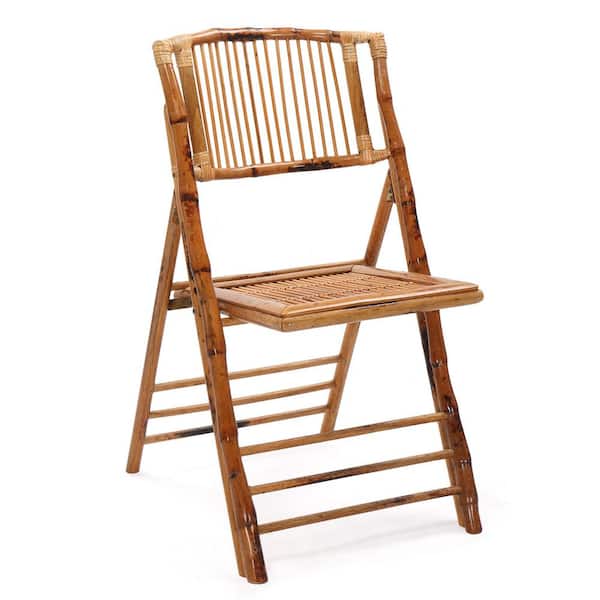 Karl home Bamboo Folding Outdoor Dining Chair Single