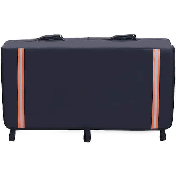 Tailgate Bike Pad, 33 in. Truck Tailgate Pad Carry 2 Mountain Bikes, Tailgate Protection Pad with Reflective Strips