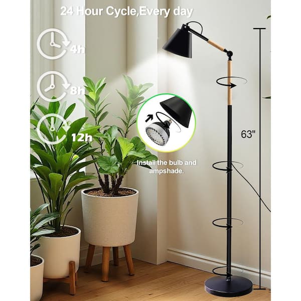 BeamBox Plant Stand Indoor with Full Spectrum Grow Lights, 62 in