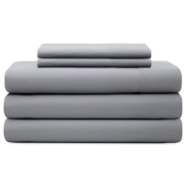 Reviews for Brookside 5Piece Slate Solid 600 Thread Count Cotton Blend