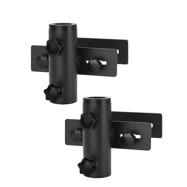 attach patio umbrella deck railing TPHUC Holder Mount Heavy Duty Clamp Black-Set 1 lasting deck shade solutions Comment LOVE IT and I'll