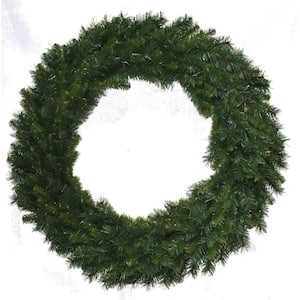 48 in Unlit Multi Pine Wreath with 400 tips