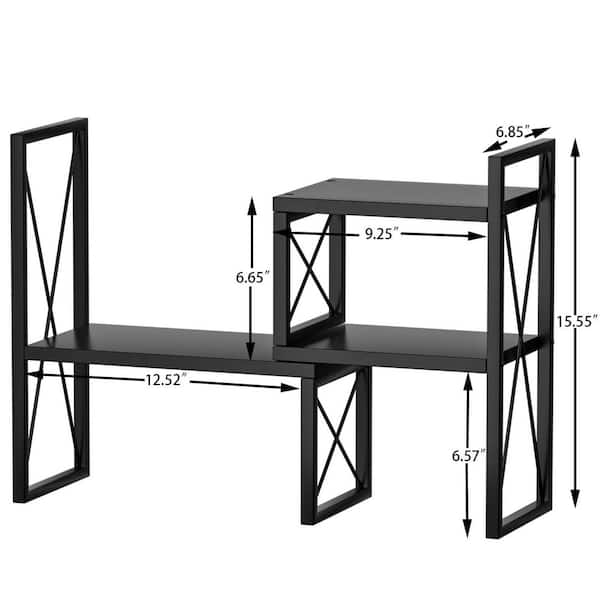 Desktop Organizer Rack, Office Desk Opbergplank, Boekenplank