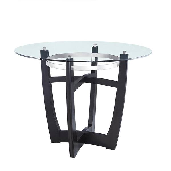 42 inch round dining table glass