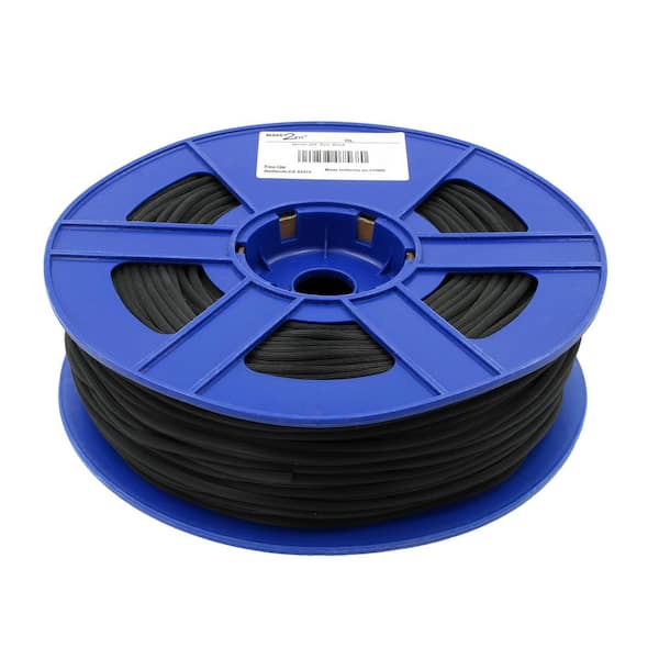 0.185 in. x 500 ft. Roll Black Vinyl Screen Spline