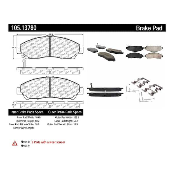 Centric Parts Disc Brake Pad Set