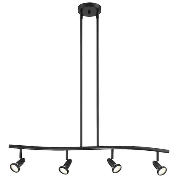 Access Lighting Cobra 5.5-Watt Black Hardwired Outdoor Area Light