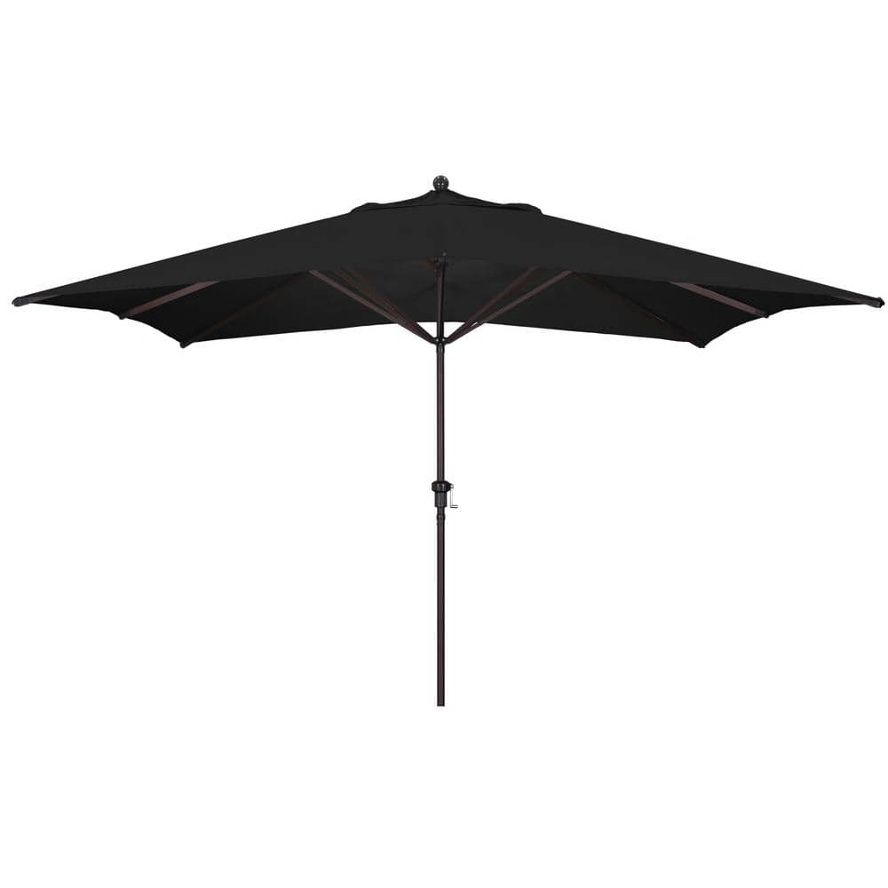 California Umbrella 11 ft. Bronze Aluminum Pole Aluminum Ribs Crank