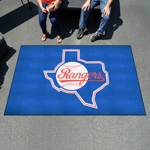 Texas Rangers Ulti-Mat Rug - 5ft. x 8ft.