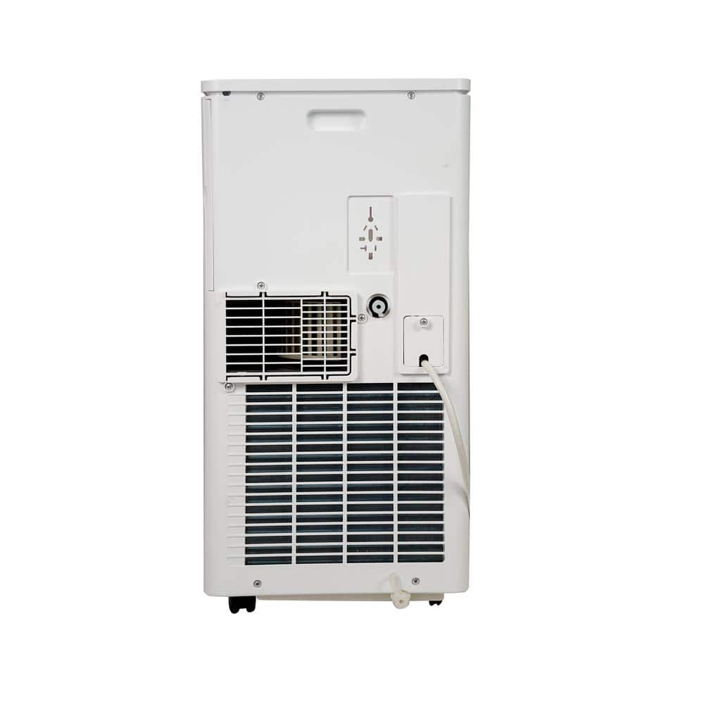 AireMax 6,000 BTU White Portable Air Conditioner with Dehumidifier