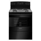 4.8 cu. ft. Electric Range in Black