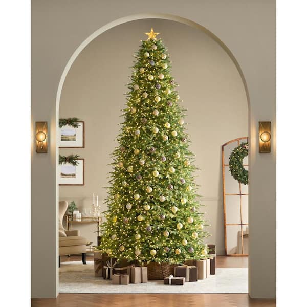 12 ft. Grand Duchess Twinkling Balsam Fir LED Pre-Lit Artificial Christmas Tree
