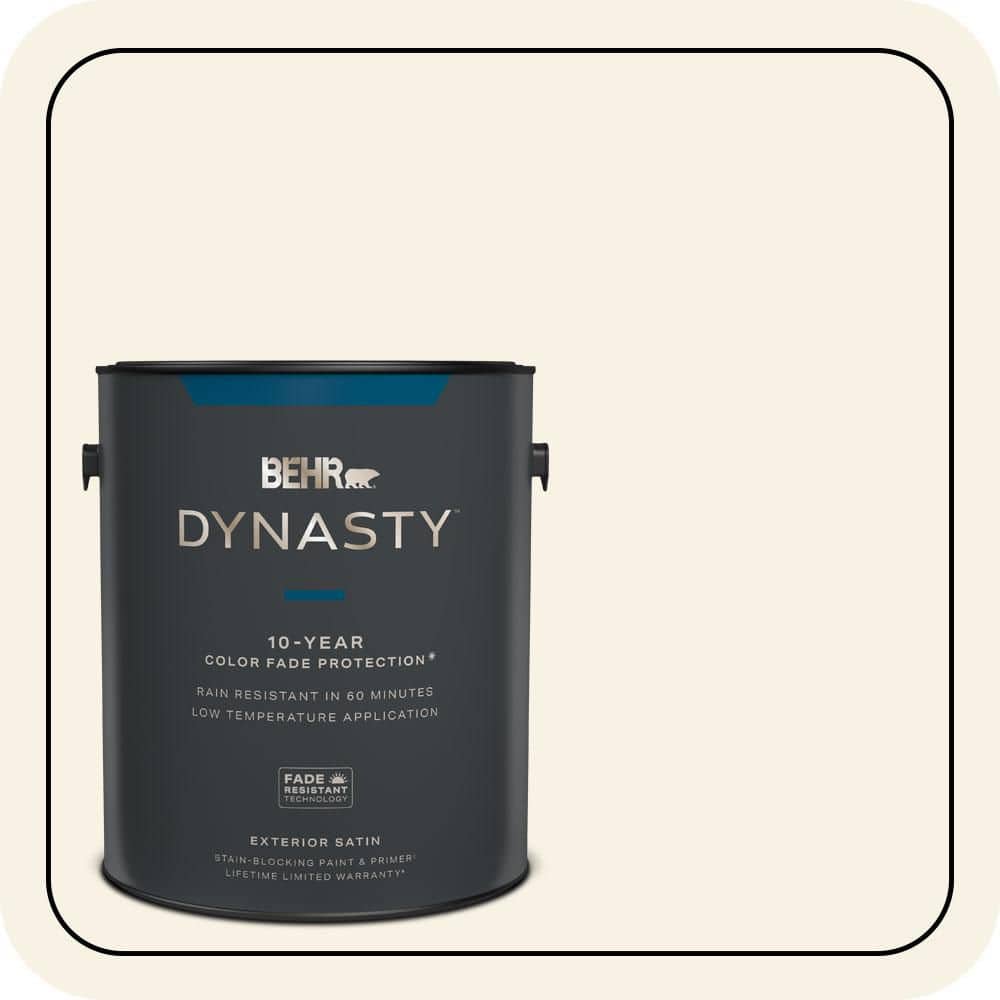 1 gal. #YL-W09 Spun Cotton Satin Enamel Exterior Stain-Blocking Paint & Primer price history on PriceWatchPro