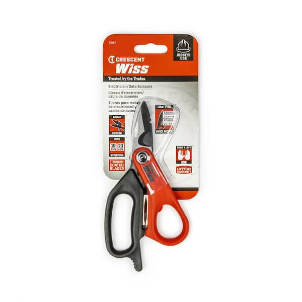 Wiss 5 in. Electrical Scissors CW5T - The Home Depot