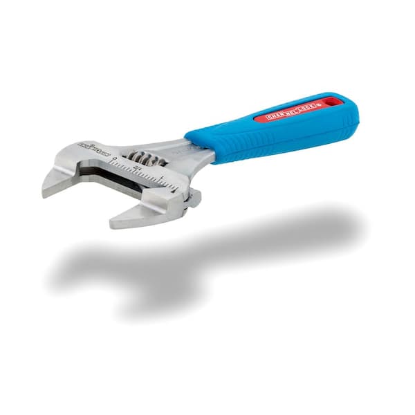 CODE BLUE 6 in. Adjustable Wrench 6SWCB - The Home Depot