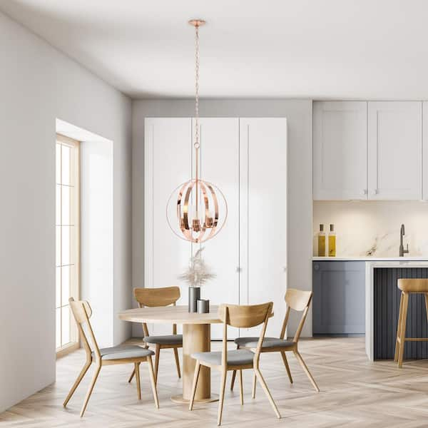 Pendant lights rose sales gold