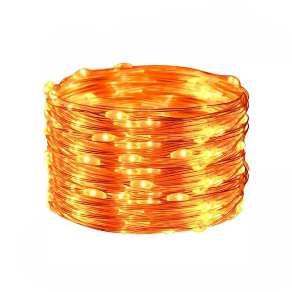 Adrinfly 300-Light Dimmable Fairy Curtain with Remote Timer 8 Modes Integrated LED USB Powered White for Room Party Chandelier