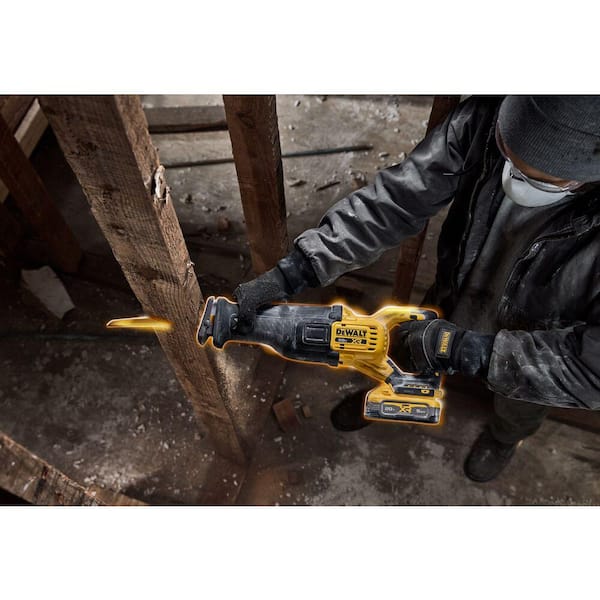 DEWALT - 20V XR Lithium-Ion Cordless Reciprocating Saw with 20V Max XR 8.0 Ah Battery Pack