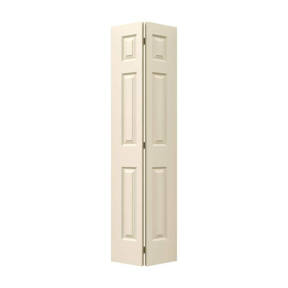 JELDWEN 24 in. x 80 in. Colonist Primed Smooth Molded Composite Closet