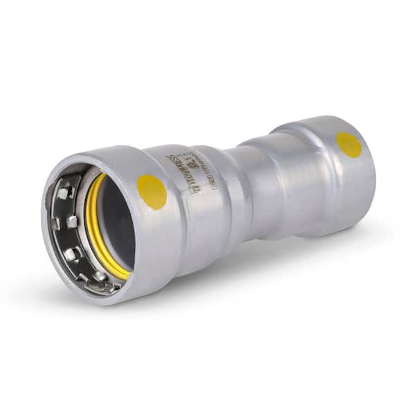 1 in. x 3/4 in. Carbon Steel Press Reducing Coupling HNBR Gas