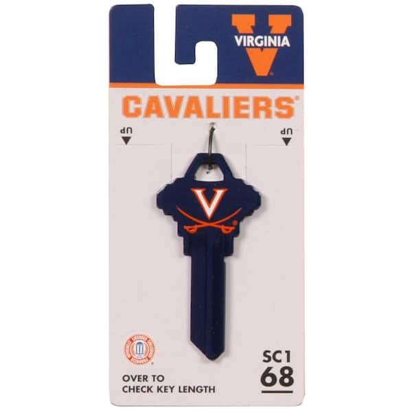 Hillman #68 NCAA Virginia Cavaliers Key Blank