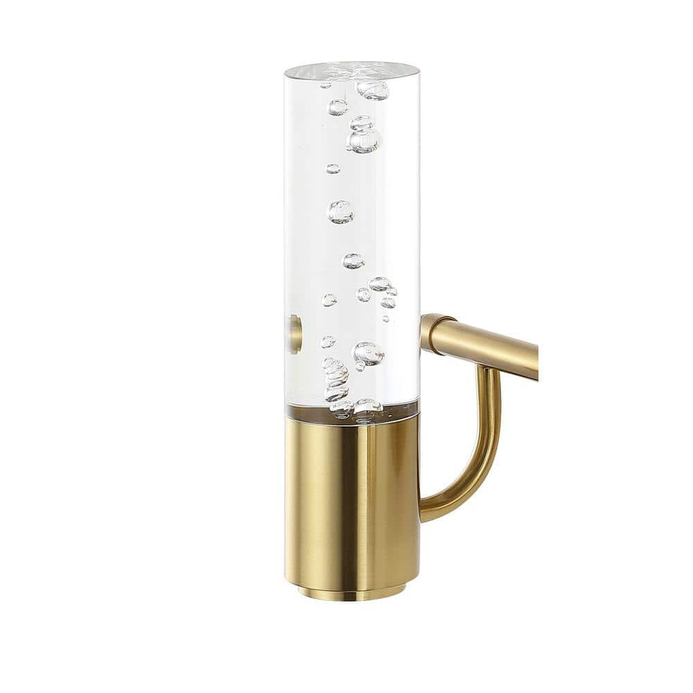 Bolha 10.75" Brass Gold Minimalist LED Vanity Light