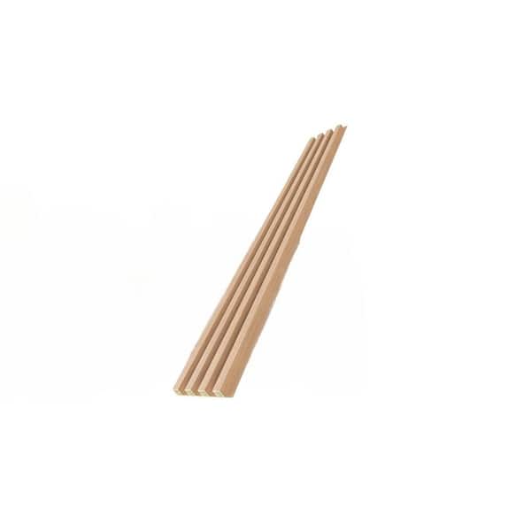 Afoxsos Brown Slat Wall Panels and Accent Decorative with Acoustic Wood Slats for Wall and Ceiling, Acoustic Panels for Oak
