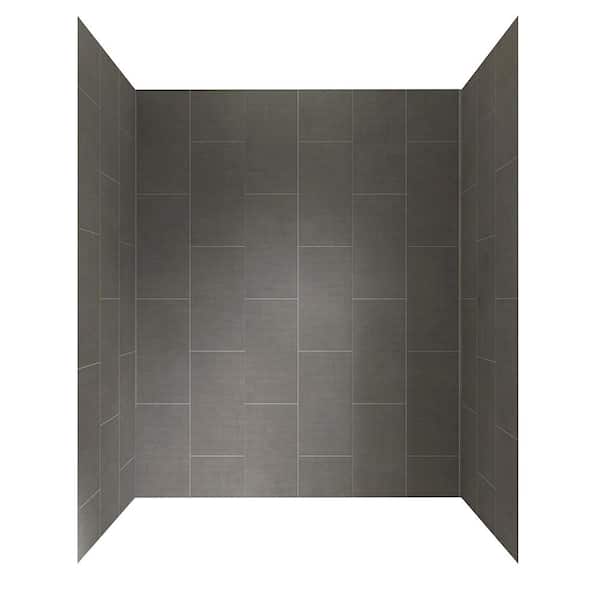 CRAFT + MAIN JETCOAT 32 in. x 60 in. x 78 in. Shower Kit in Quarry