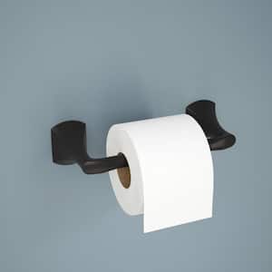 Blaine Matte Black Wall Mount Toilet Paper Holder + Reviews