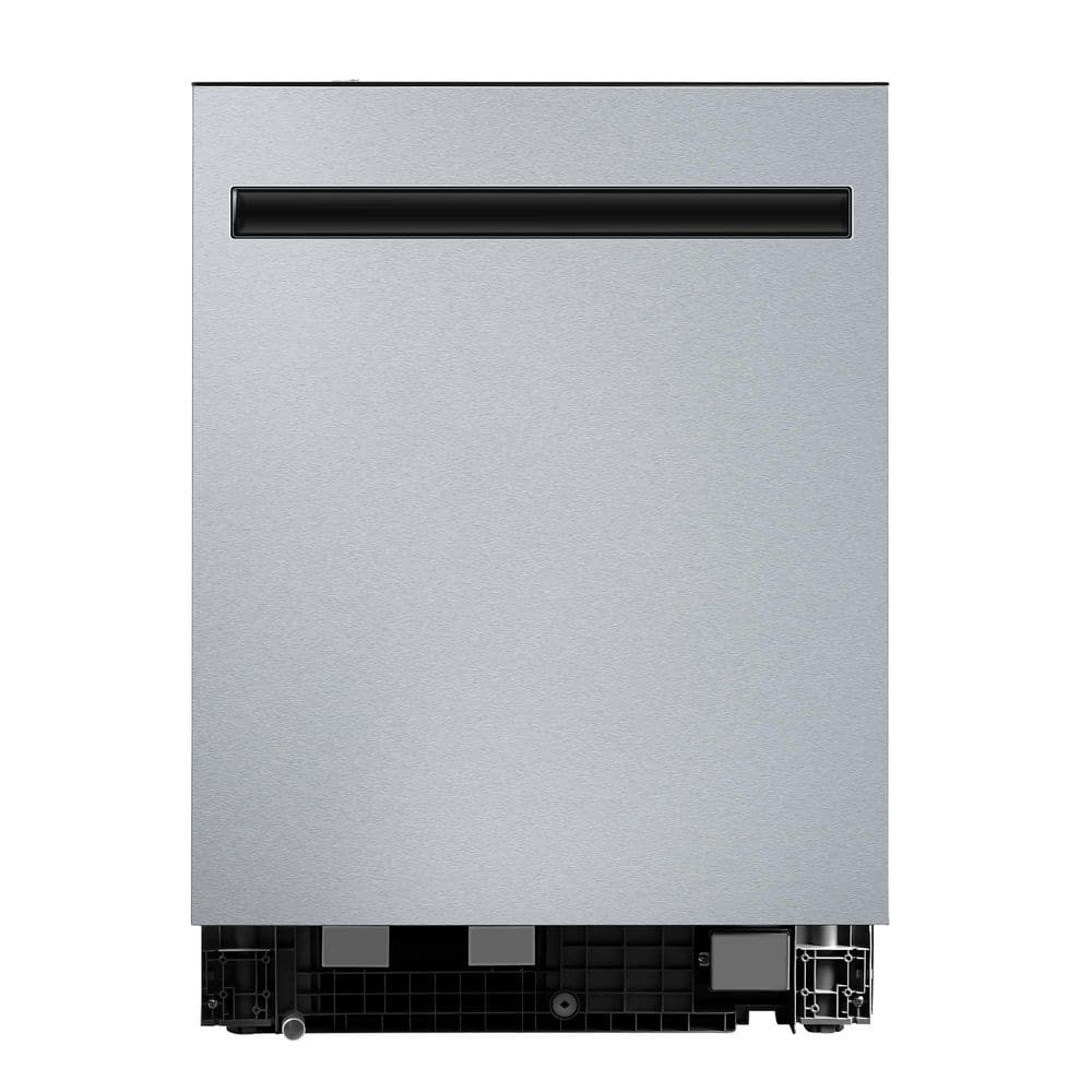 24 in. Standard Built-In Dishwasher in Stainless Steel with High-temperature washing and Turbo Fan Drying