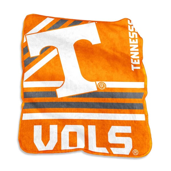 logobrands Tennessee Multi-Colored Raschel Throw