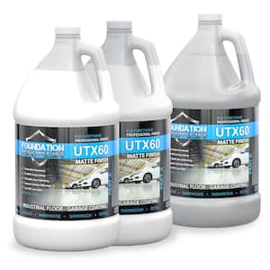 Armor UTX60-Matte 3 Gal. Clear Matte Water-Based Urethane Concrete Floor Coating