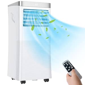 7,000 BTU Portable Air Conditioner Cools 350 Sq. Ft. with 24 Hour Timer in White