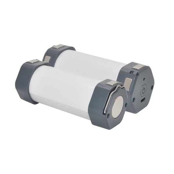 Commercial Electric 4 in. LED Portable Under Cabinet Task Light (2-Pack)