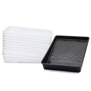 9 in. Plastic Paint Tray with 10 Tray Liners for Most 9 in. Paint Rollers