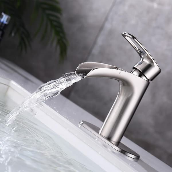 Waterfall Spout Bathroom offers Faucet