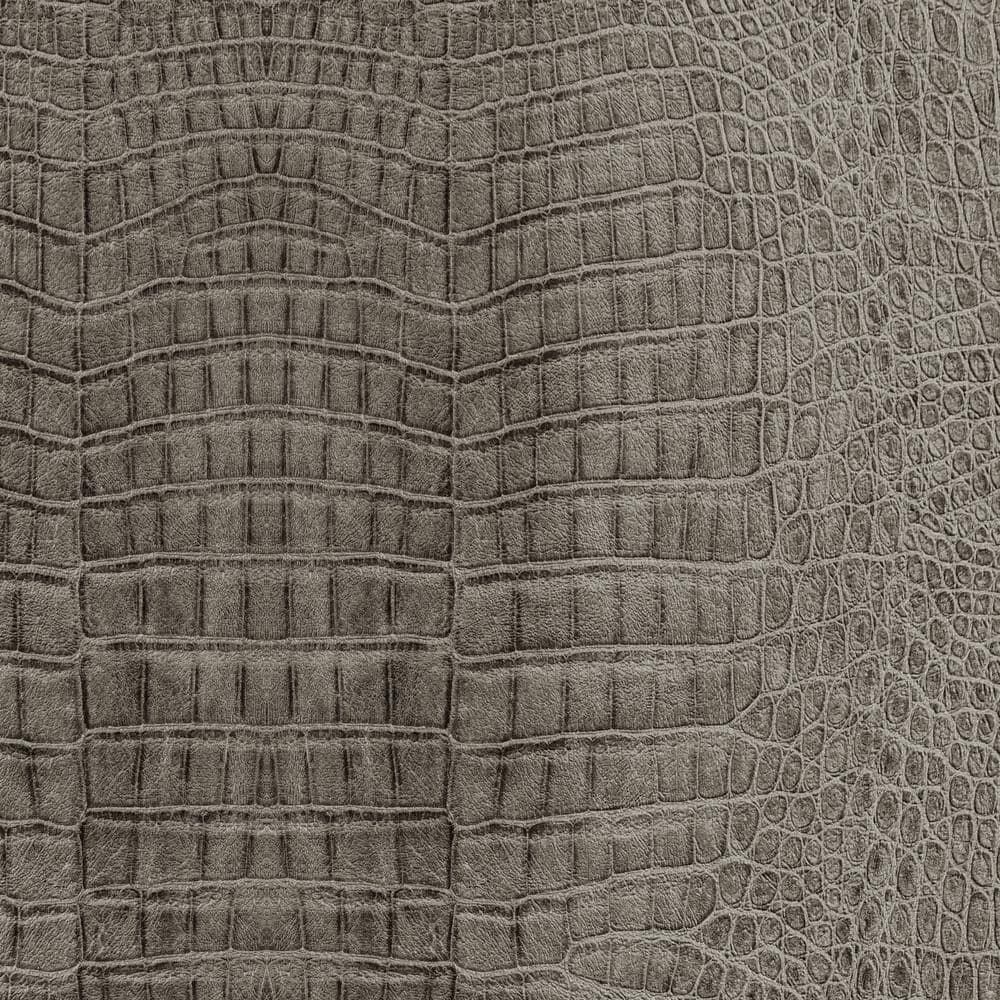 Crocodile Grey Peel and Stick Vinyl Wallpaper