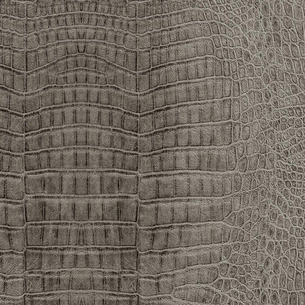 Crocodile Grey Peel and Stick Vinyl Wallpaper W9249-Vinyl-Grey-216 ...