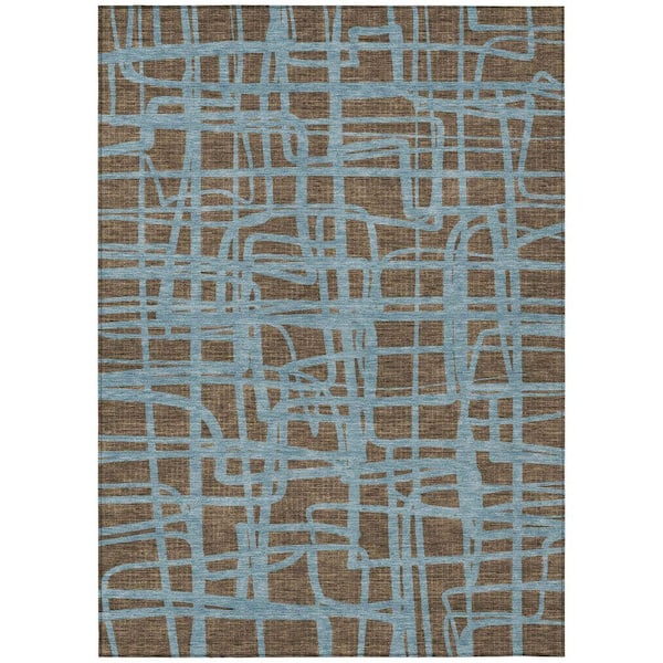 Addison Rugs Chantille Machine Washable Indoor/Outdoor Abstract ACN2491 ...