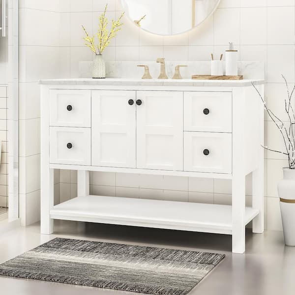 Three Posts™ Teen Jaeden Freestanding Bathroom Cabinet & Reviews