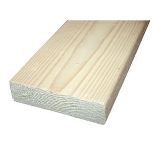 2 in. x 4 in. x 104-5/8 in. Prime Kiln-Dried Whitewood Stud