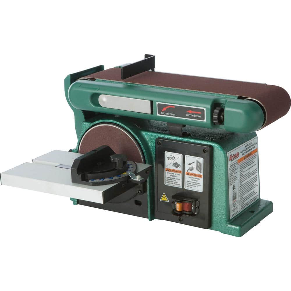 Grizzly Industrial 4 in. x 36 in. Horizontal/Vertical Belt Sander with ...