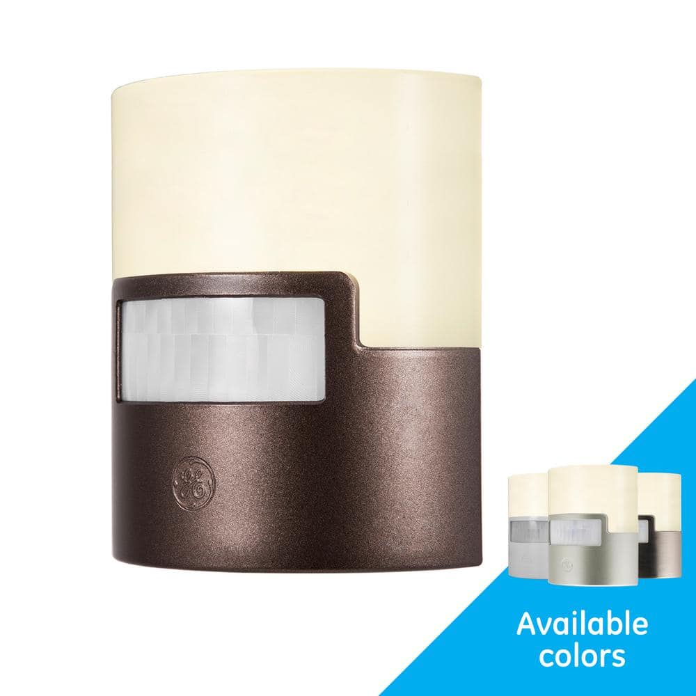 GE LED Motion Sensor Night Light, Plug-In, 40 Lumens, Warm White, UL-Certified, Energy Efficient, Ideal Nightlight for Bedroom, Bathroom, Kitchen