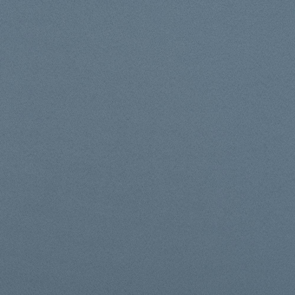 Denim Blue 84" Blackout Polyester Curtain Panel Pair