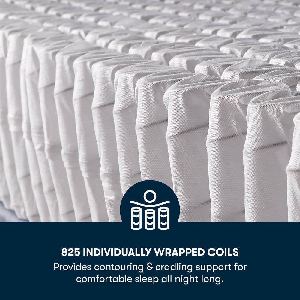Full 12" Gray Hybrid Gel Memory Foam Mattress
