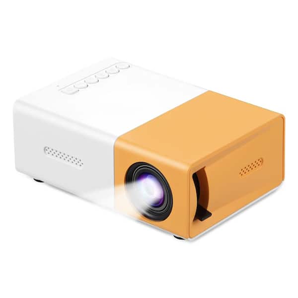 Schepsel Circus Vooruitzicht DARTWOOD HD Mini Projector with Support for HDMI, USB, and Memory SD -  Enhance Your Movie, TV, and Gaming Experience MiniProjectorUS - The Home  Depot