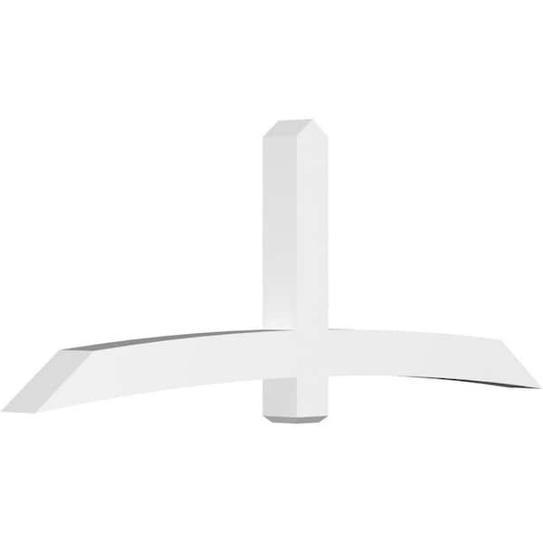 Ekena Millwork Bellingham 96 in. W x 36 in. H x 6 in. D Signature Polyurethane Bracket