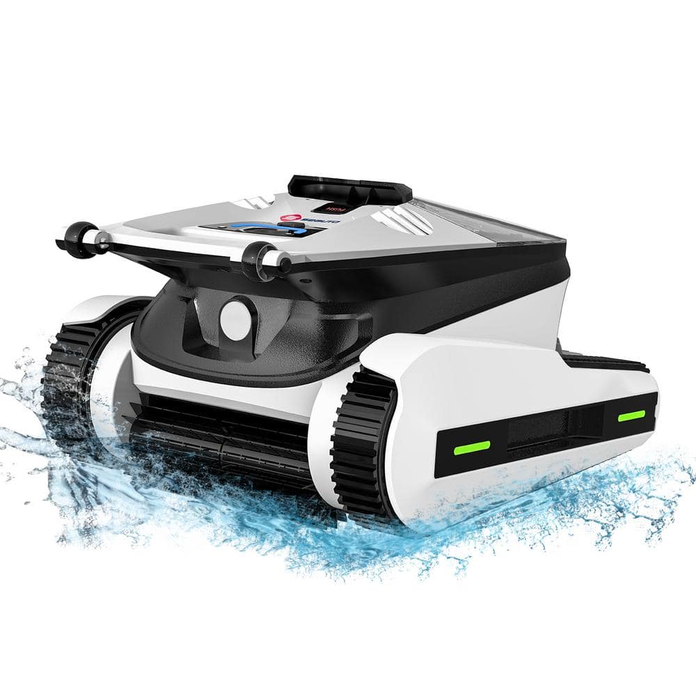 Seauto Shark AI Driven Pool Cleaning Robot with Multi Sensor Technology and  Smart Route Planning PC01S - The Home Depot